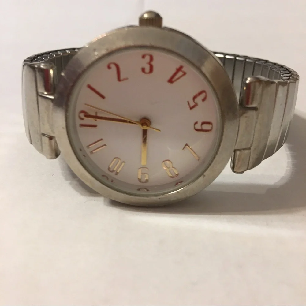 Wristwatch men Y121F Japan movt 78/1034TT Base metal Bezel Stainless Steel Back - Picture 6 of 7